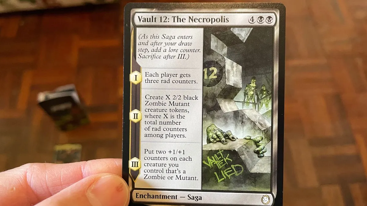 vault 12 the necropolis magic the gathering universes beyond fallout