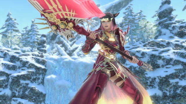 Warrior in Final Fantasy XIV