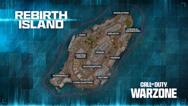 New Warzone map Rebirth Island