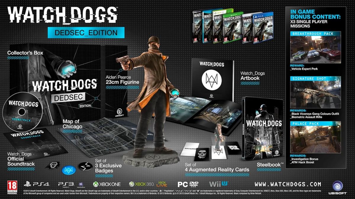 watch dogs dedsec edition