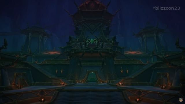 The Azj-Kahet region of World of Warcraft: The War Within.