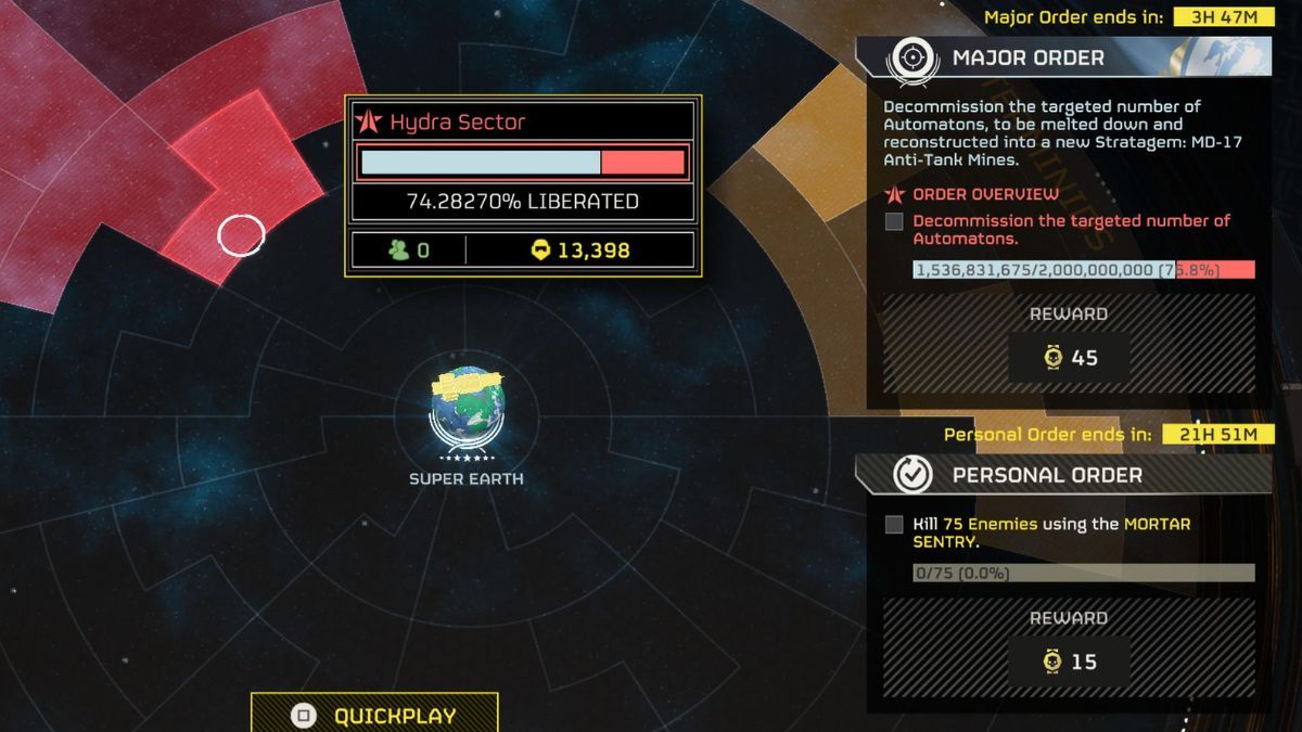 Helldivers 2 players may have been given an impossible Major Order to ...