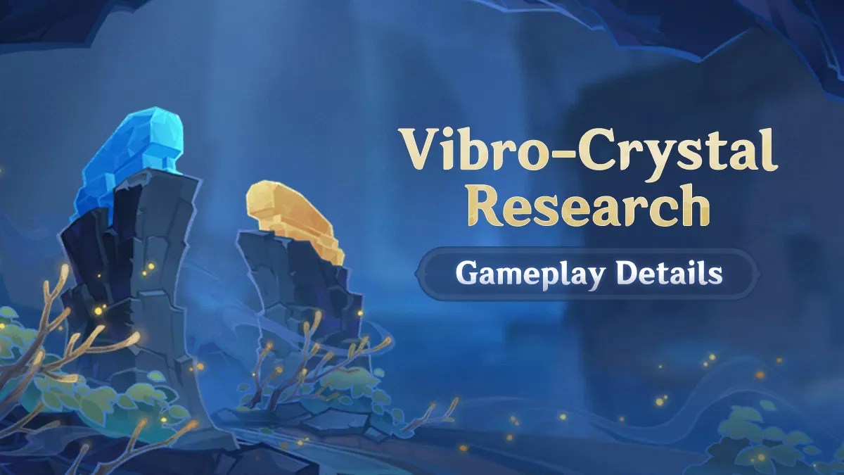 Vibro-Crystal event screen in Genshin Impact