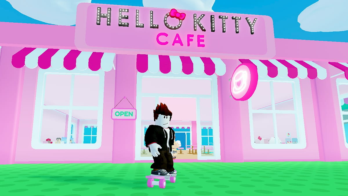 My Hello Kitty Cafe gameplay screenshot.