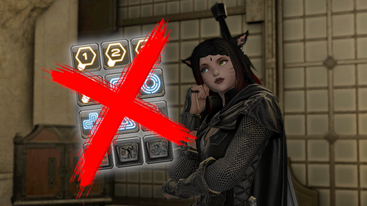 How to remove the UI in Final Fantasy XIV