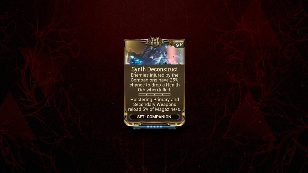 How to get the Synth Deconstruct mod in Warframe Destructoid