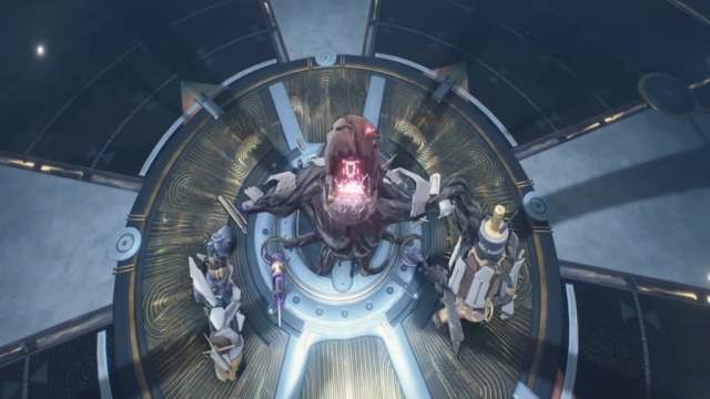 Mech Abomination boss from the Official Launch Trailer in Wuthering Waves