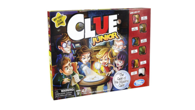 Clue Junior, das Brettspiel