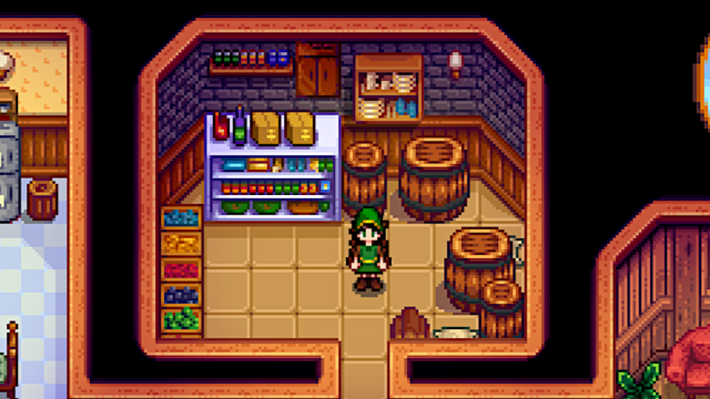Completed Pantry in Stardew Valley