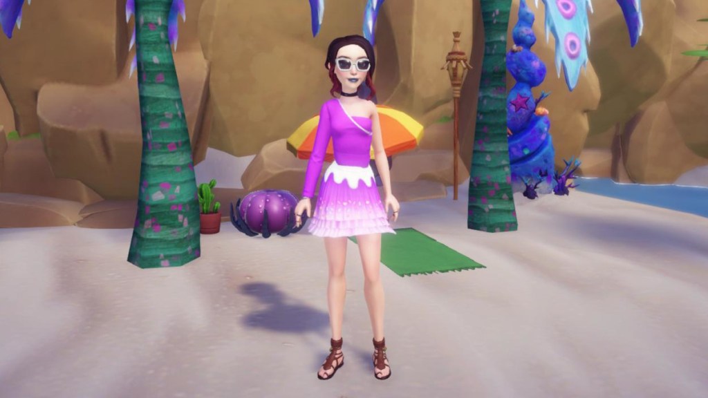 A casual outfit meeting Daisy's criteria in Disney Dreamlight Valley