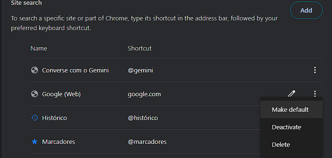 new settings Chrome cont.