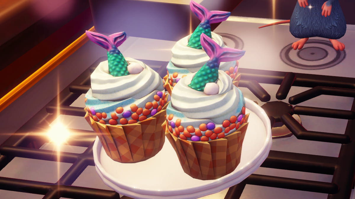 Disney Dreamlight Valley all cupcake recipes list