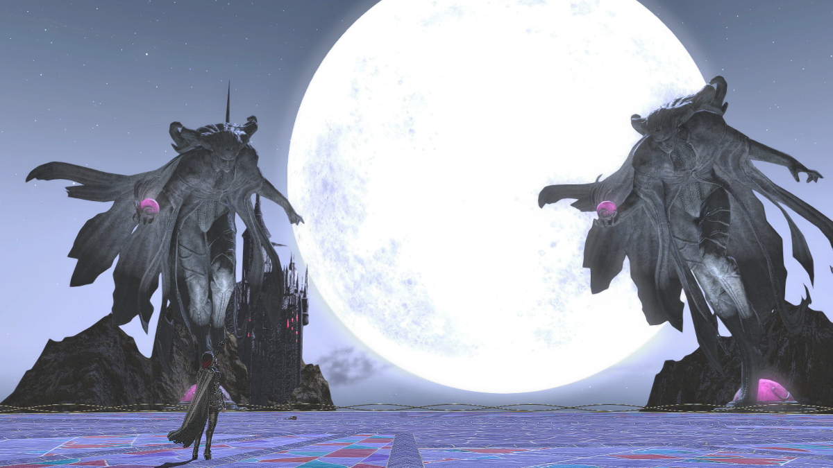 The ending of Dun Scaith, the last raid in the Shadow of Mhach story in Final Fantasy XIV