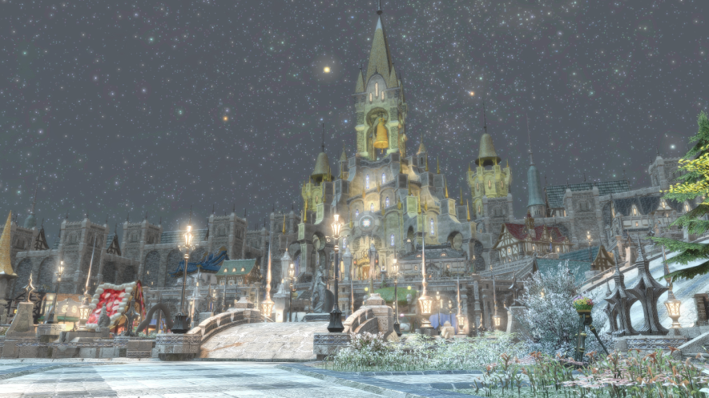 Empyreum housing district in Final Fantasy XIV