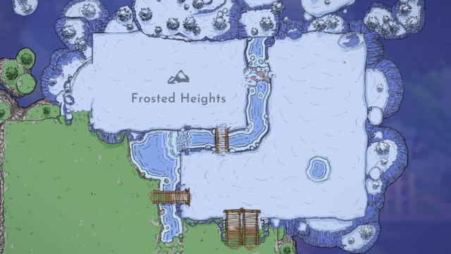 The Frosted Heights in Disney Dreamlight Valley