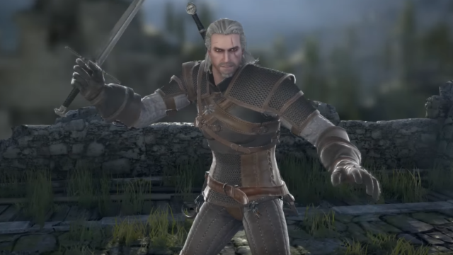 Geralt von Rivera in Soul Caliber VI