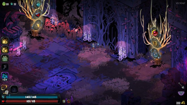 How to navigate the Fields of Mourning in Hades 2 - two doors to choose between