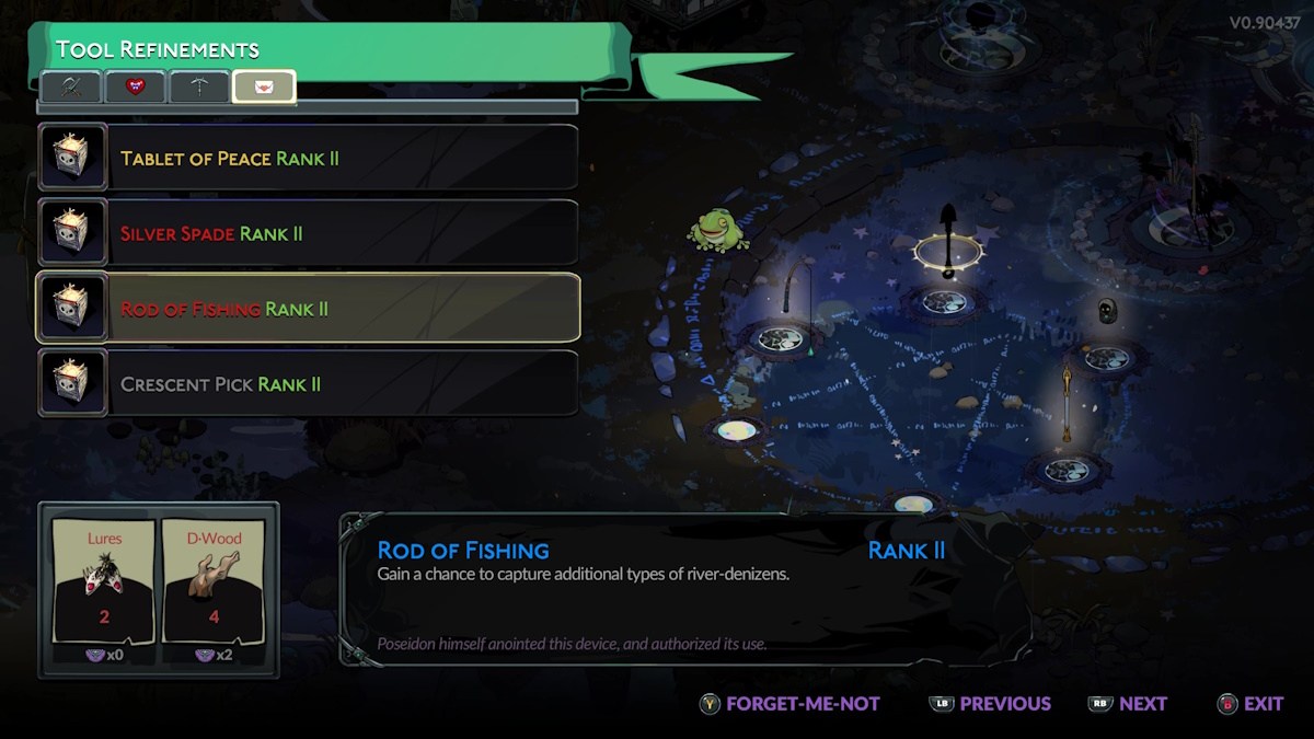 How to upgrade Gathering Tools in Hades 2 to get more resources