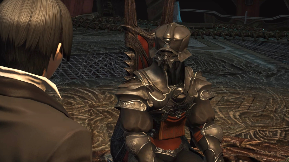 Fandaniel and the Unknown Imperial in In from the Cold in Final Fantasy XIV