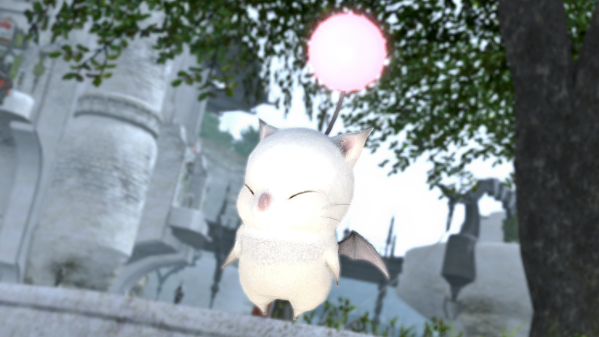 The Itinerant Moogle in Final Fantasy XIV