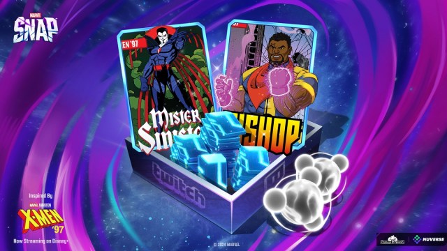 Marvel Snap Twitch Drops X-Men 97 cards