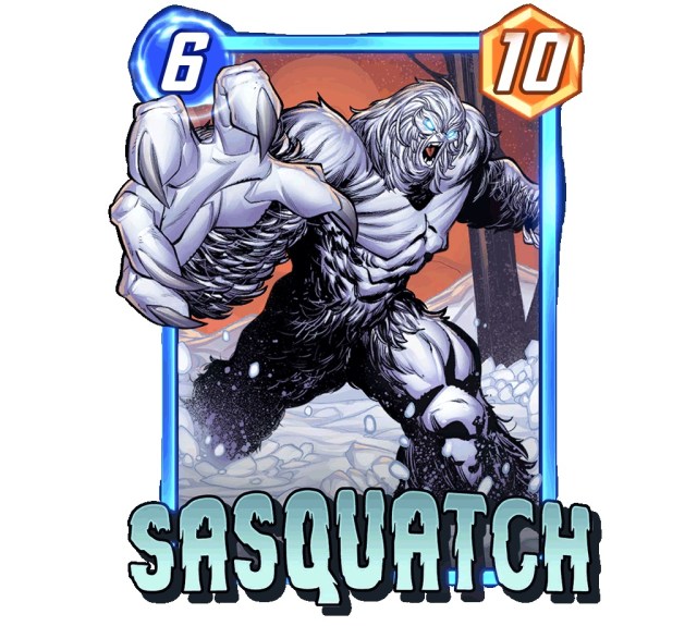 Marvel Snap Sasquatch card