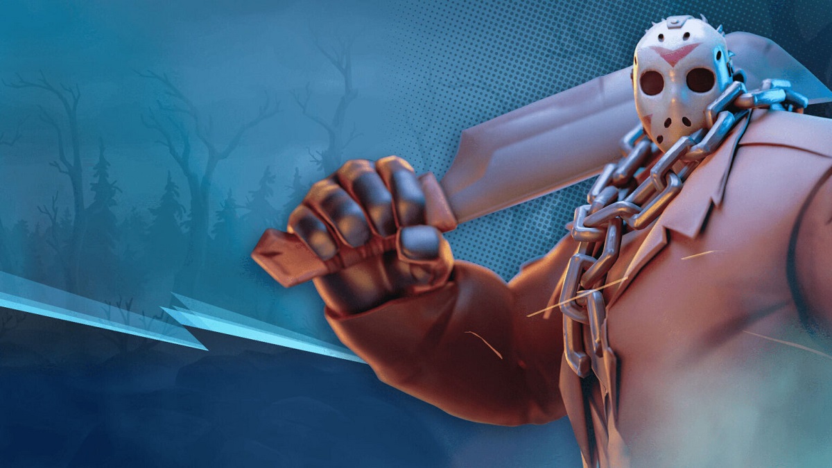 MultiVersus Jason holding machete over his shoulder