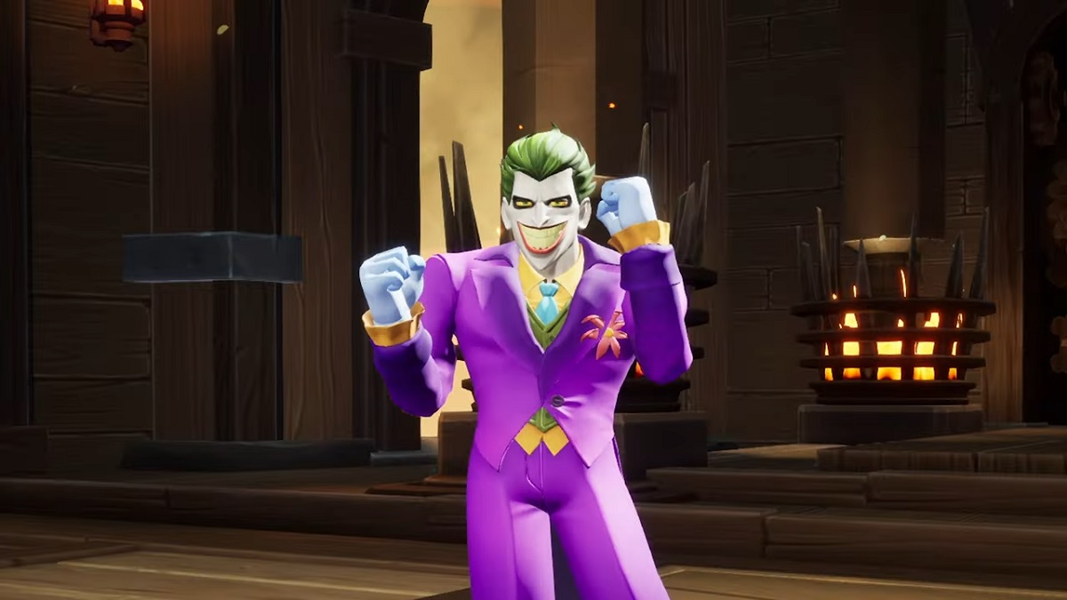 The Joker doing a dance in MultiVersus
