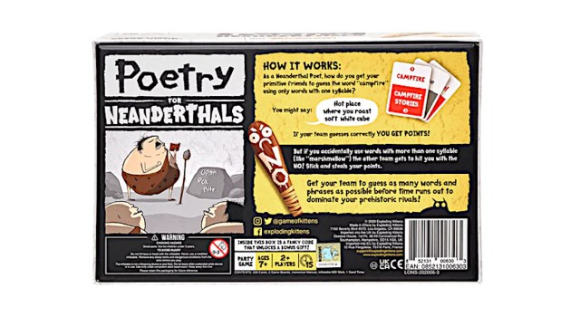 Poesia para Neandertais