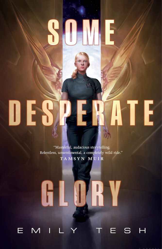 The cover for Some Desperate Glory.