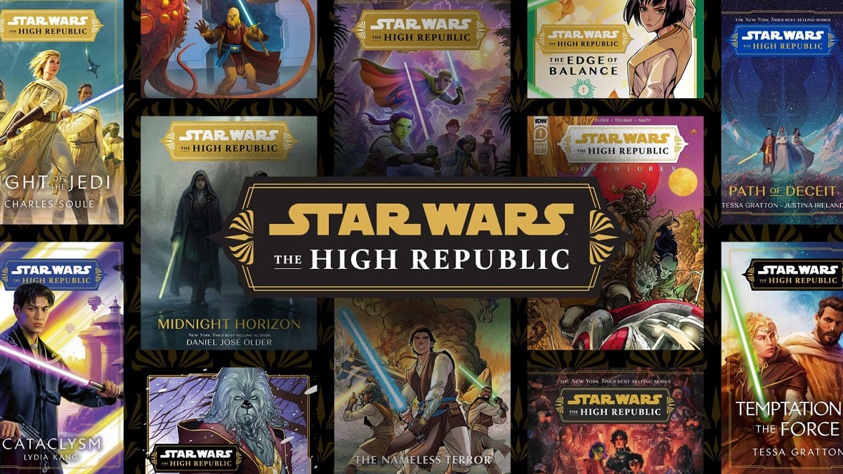 Star Wars The High Republic key art book covers