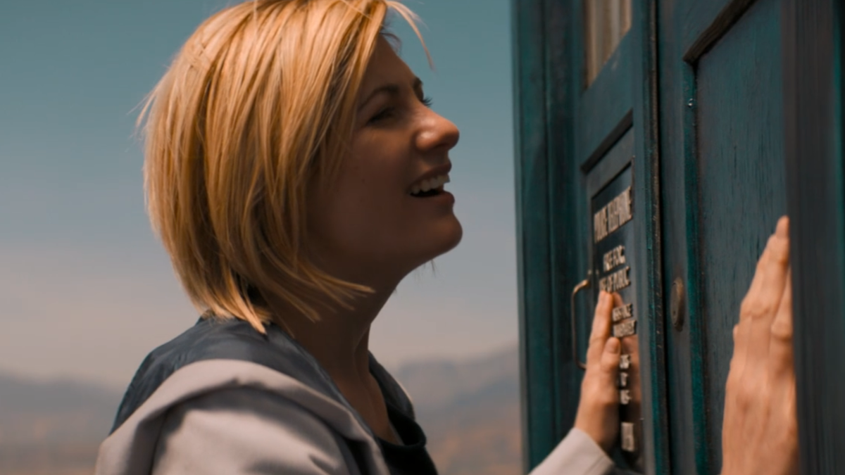 Jodie Whittaker finds her TARDIS in Doctor Who