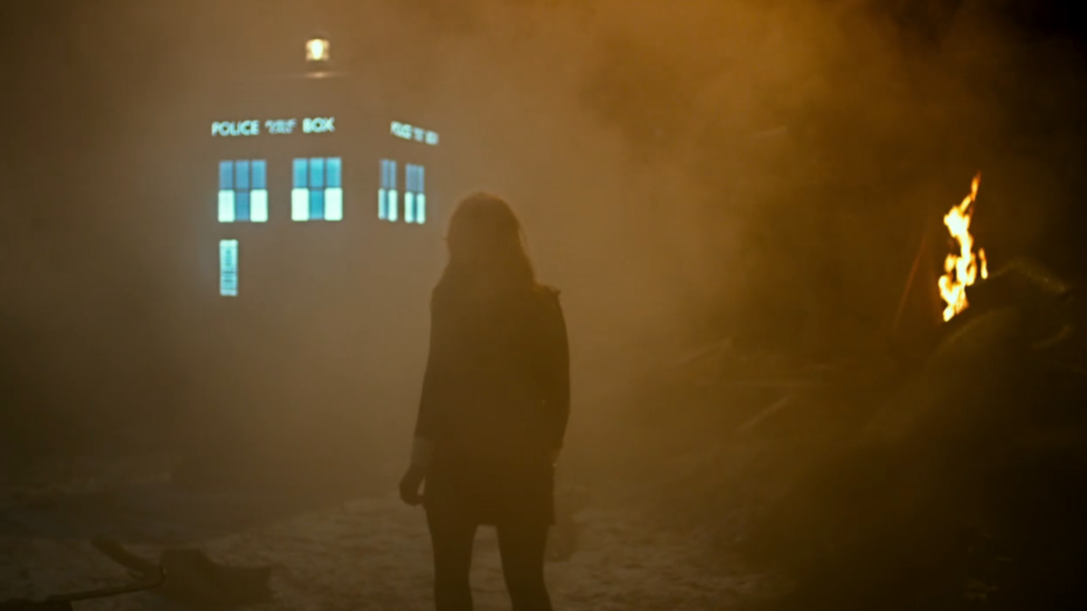The TARDIS in Doctor Who