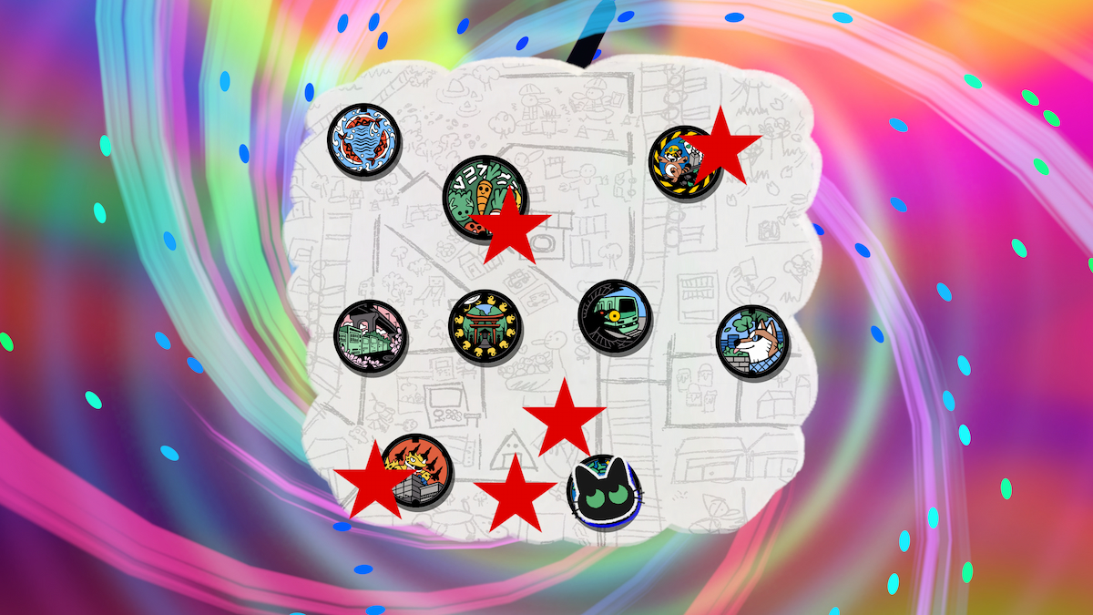 Cardboard box locations in Little Kitty, Big City