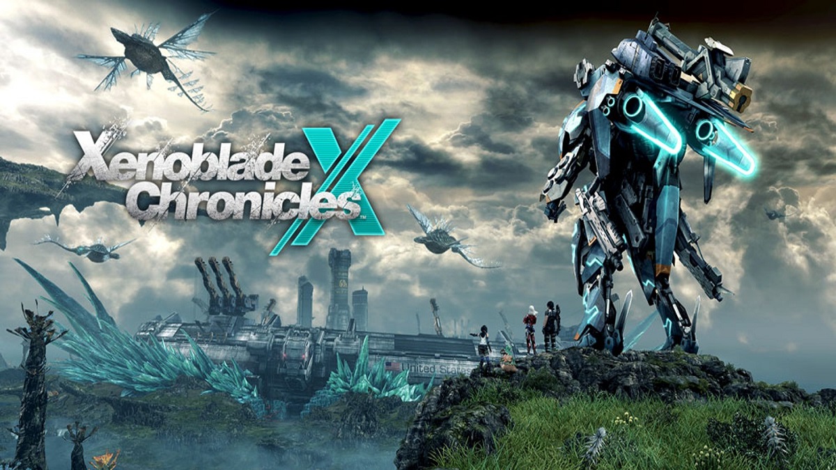Xenoblade Chronicles X key art and logo