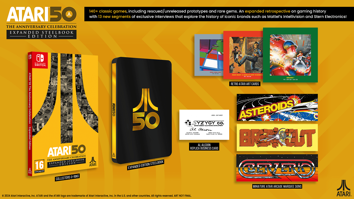 Atari 50: The Anniversary Celebration Expanded Edition is adding 39 new ...