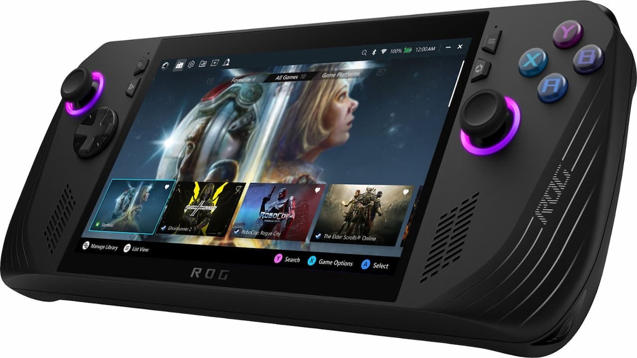 Asus announces new ROG Ally X handheld gaming PC