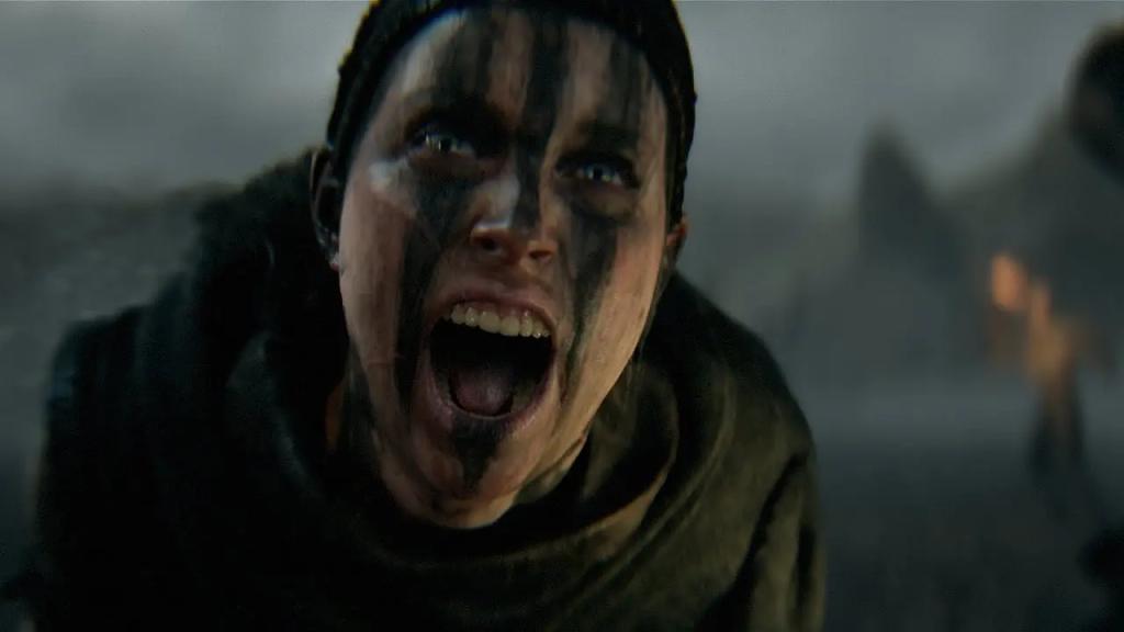 Hellblade Senua screaming