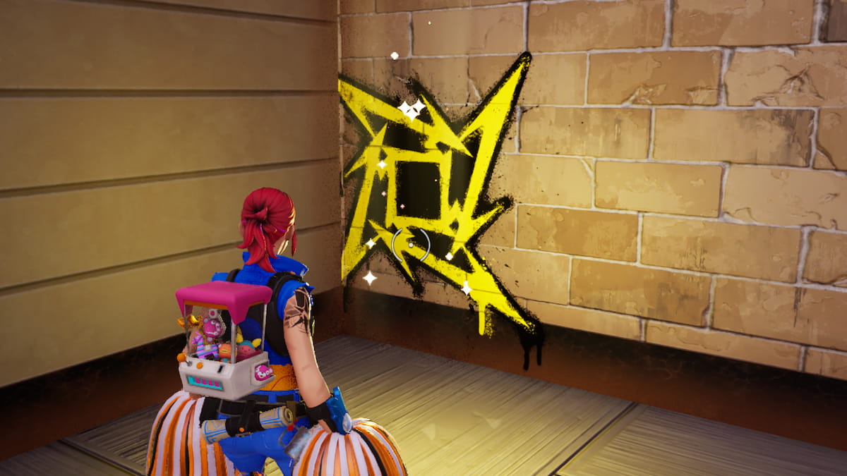 How to spray Metallica concert images at different locations in