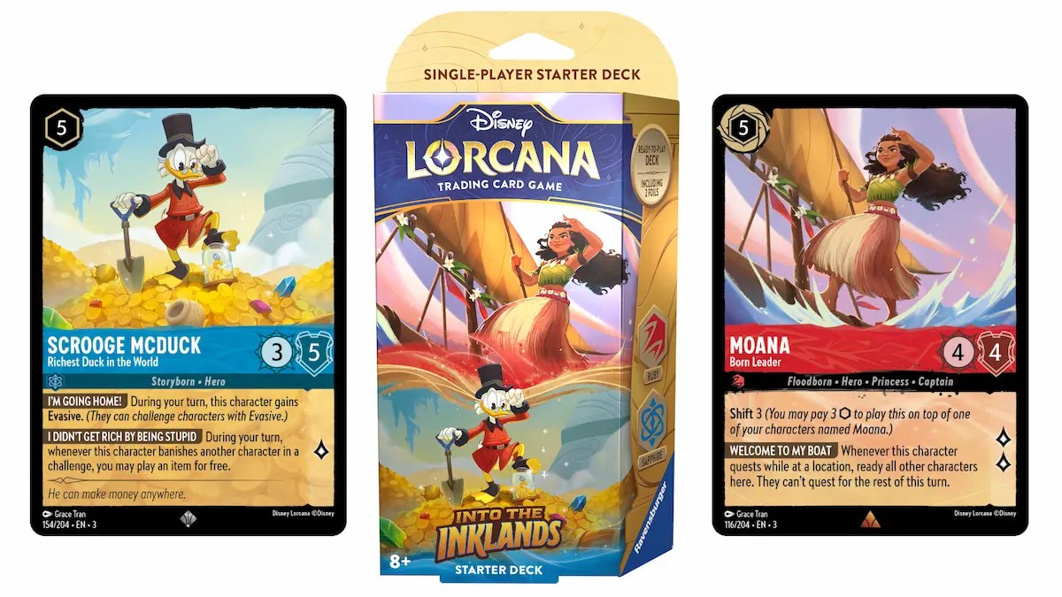 Every Disney Lorcana starter deck, ranked