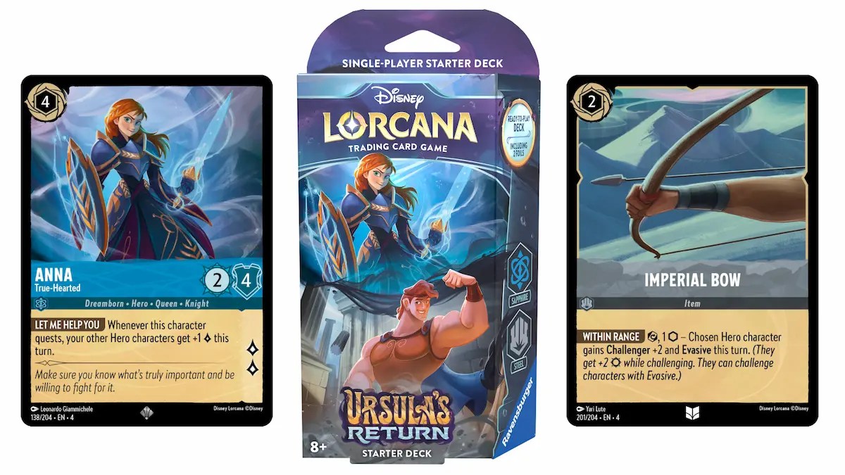 Every Disney Lorcana starter deck, ranked
