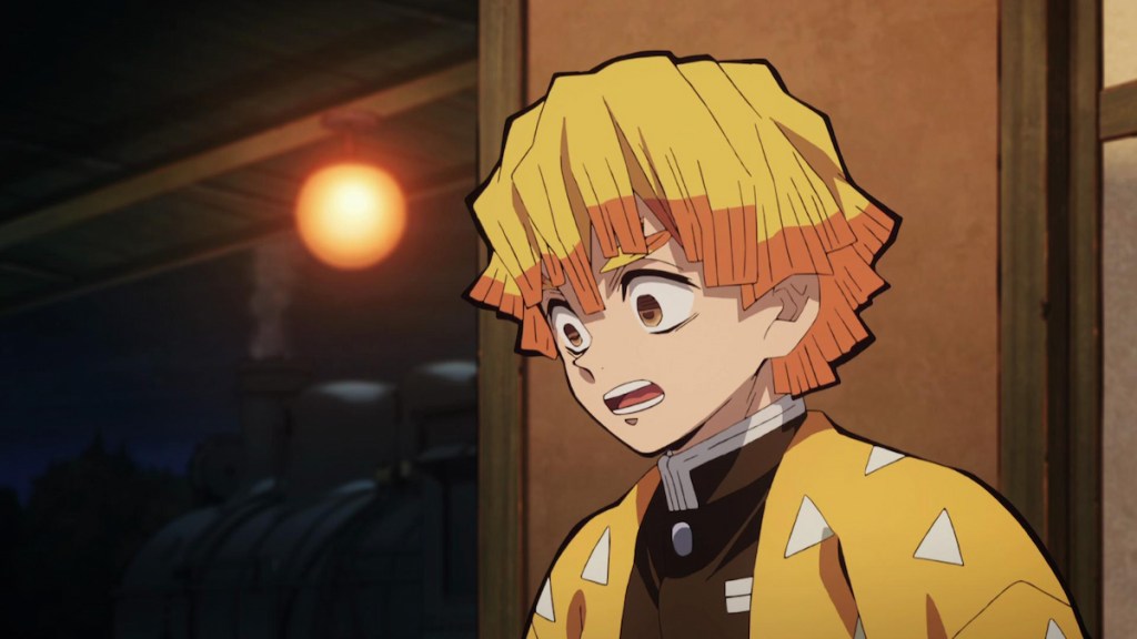 What did Zenitsu's letter say in Demon Slayer Season 4 Episode 7?