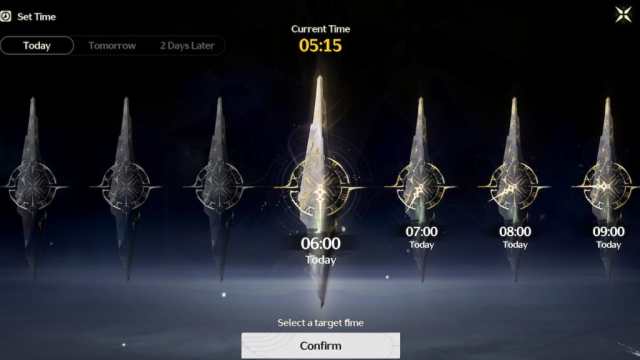 Wuthering Waves dawn clock time