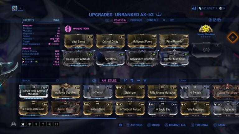 Best AX-52 build in Warframe – Destructoid