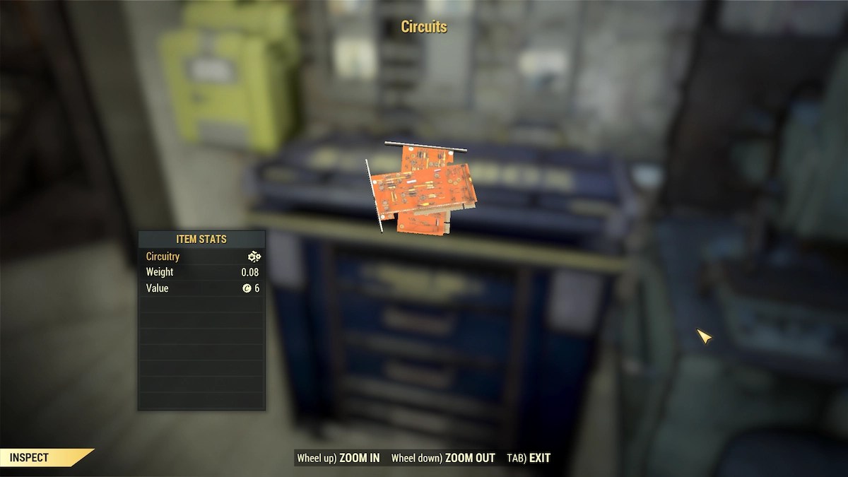 Where to find items that scrap into Circuitry in Fallout 76 ā Destructoid