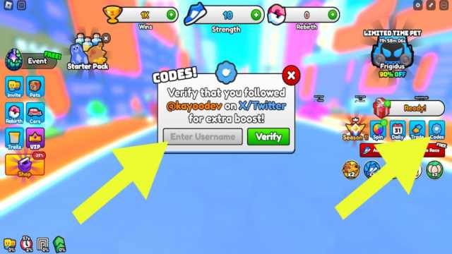 How to redeem codes in Car Race Simulator