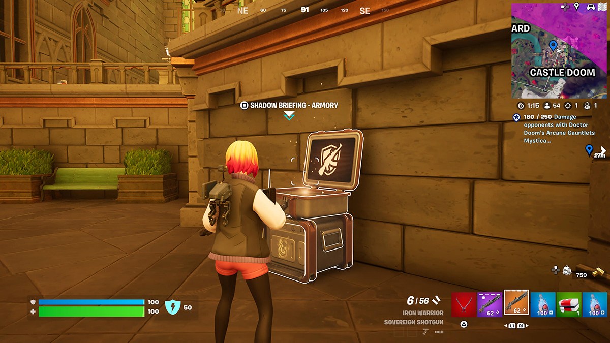 Location Fo Shadow Rend Where to find all Shadow Briefing Armory stations in Fortnite ...