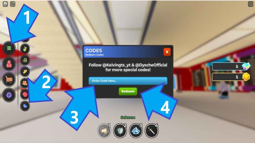 How to redeem Anime Simulator codes.