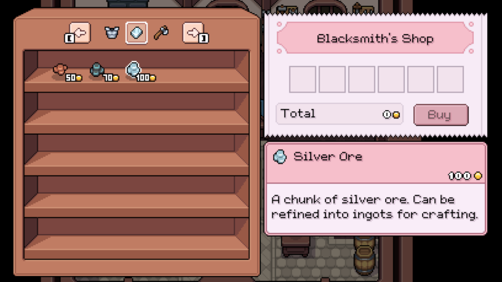 Silver Ore can be purchased at the Blacksmith after reaching floor 41 in the Mines in Fields of Mistria