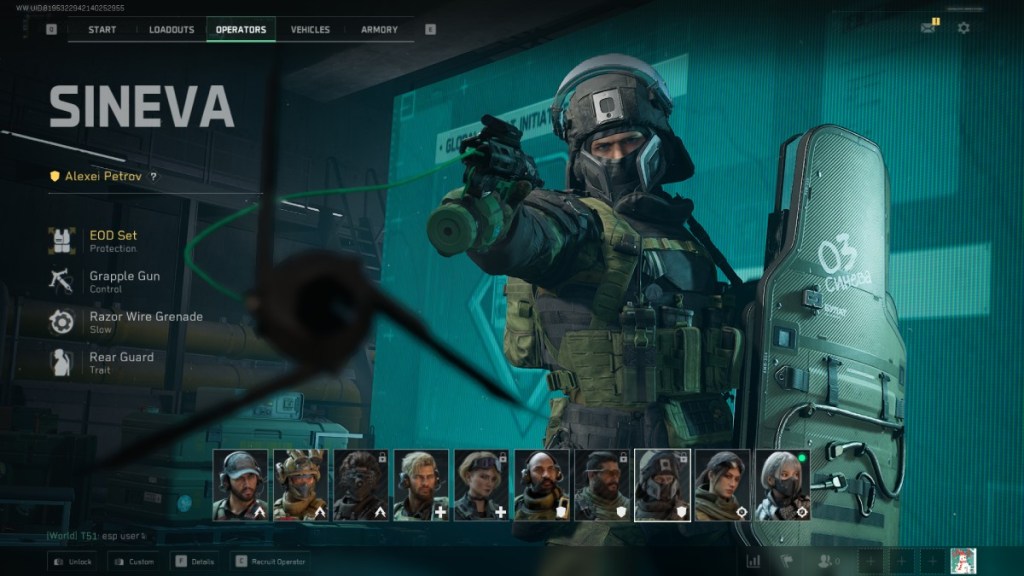 All Delta Force Operators, including classes and abilities